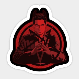 Lucifer Morningstar Sticker